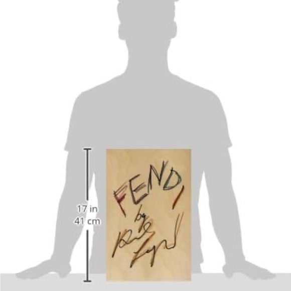 Fendi FF By Karl Lagerfeld logo monogram Collectors wooden trunk book USB NEW - Picture 6 of 12